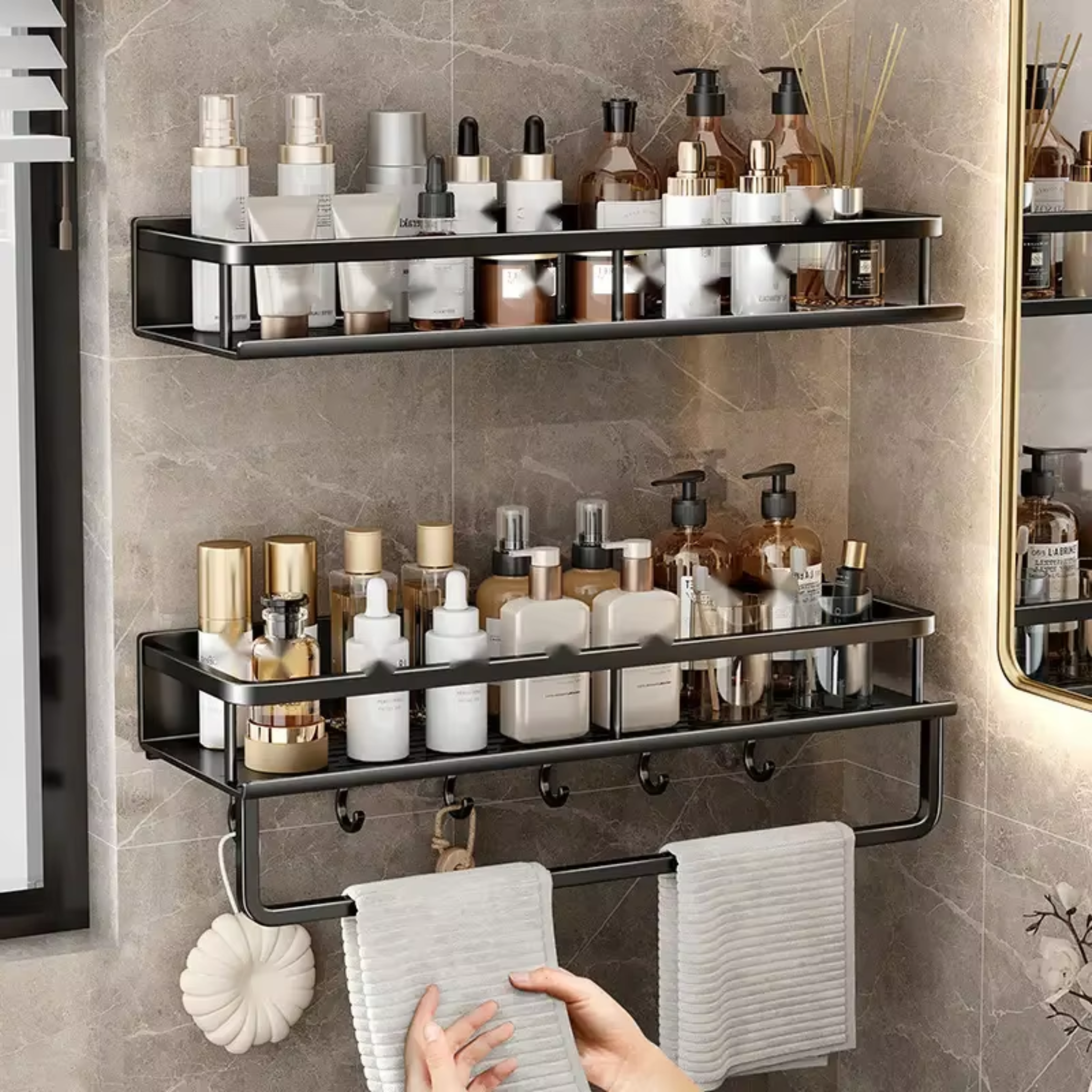 Zayn Bathroom Shelf | Waterproof Organizer