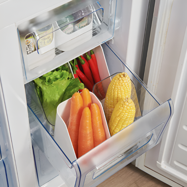 Elise 2 Pcs Zero-Waste Fridge Organizer Bins (Vegetable Preservation)